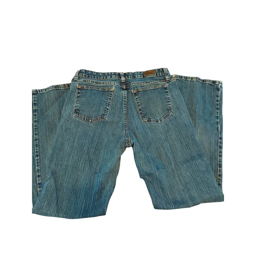 Riders by Lee Straight Leg Jeans Medium Wash Blue Denim 10 M